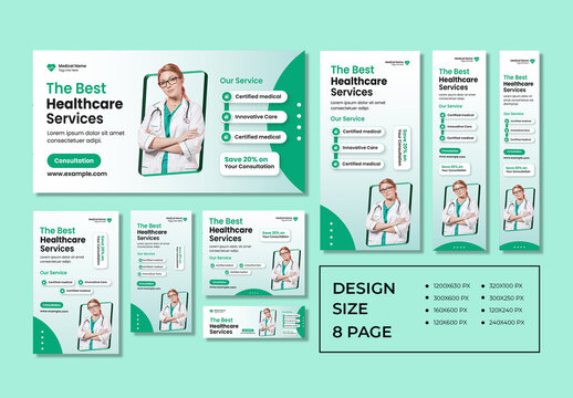 Medical Health Web Banner Template