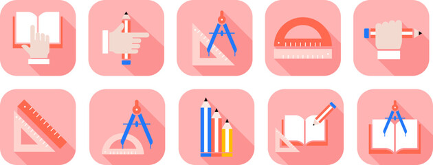 교육 벡터 일러스트 그래픽 디자인	
