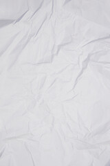 White recycled craft paper texture as background. Grey paper texture, Old vintage page or grunge vignette of old newspaper. Pattern rough art creased grunge letter. Hardboard with copy space for text.