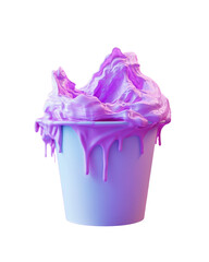 Charming cup filled with pink liquid capturing light and reflection with an inviting design ideal for refreshing beverages white isolate background