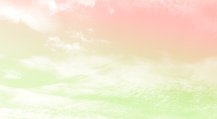 Sky pastel background pink green gradient sunset sunrise summer abstract sky evening soft effect pattern texture design nature spring light beauty template