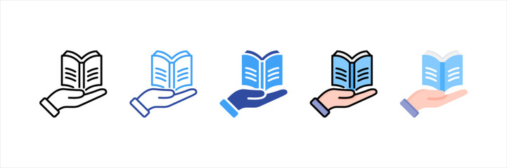 Educational Multi Style Icon Set