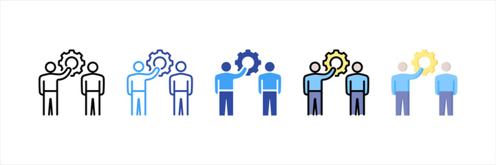 Apprenticeship Multi Style Icon Set