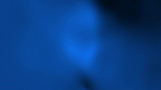 Abstract gradient background with smooth motion and subtle texture creating a serene and calming atmosphere in shades of blue and black