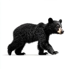 Fototapeta premium brown bear silhouette