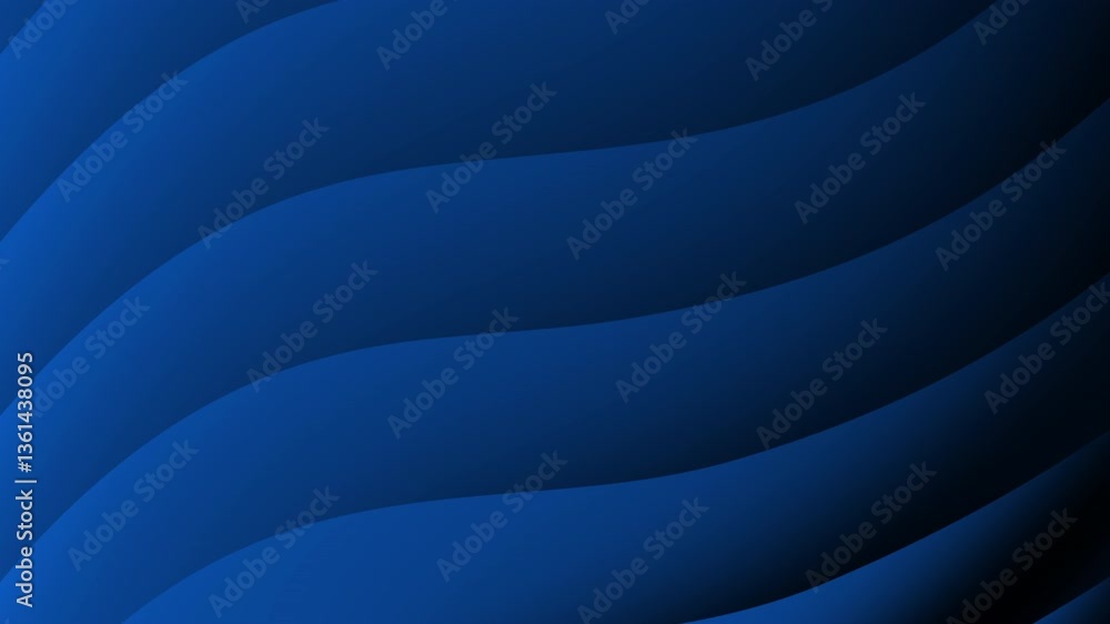 Poster abstract blue gradient background with smooth motion and soft textures ideal for modern design and c