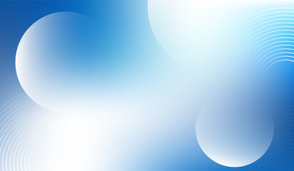 Abstract gradient background with circle line pattern. Illustration.