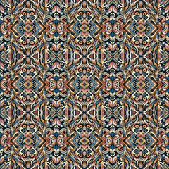 Abstract pattern for textile design