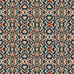 Abstract pattern for textile design