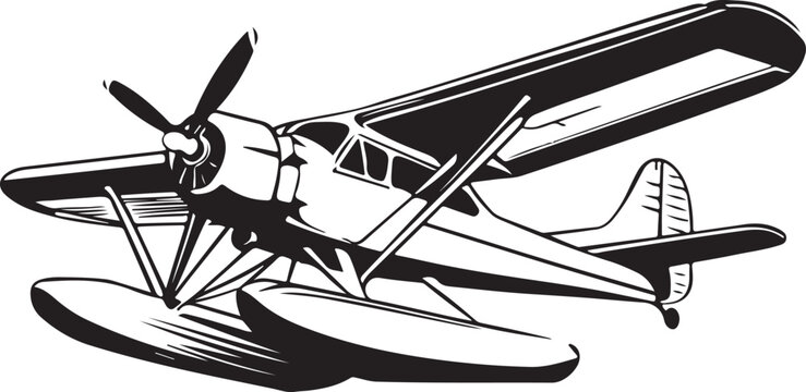military aircraft vector illustration