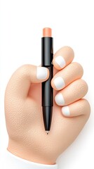 Obraz premium hand with nail polish