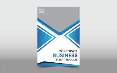 Corporate business flyer design template