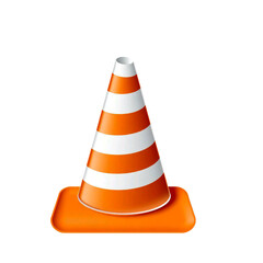 traffic cone icon orange traffic cone traffic cone isolated on white