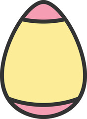 easter eggs icon, egg, decoration, celebration,
