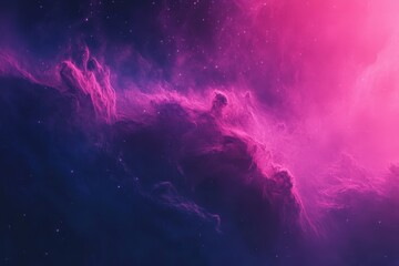 Fototapeta premium Vibrant nebula unveils cosmic wonders in a captivating expanse of space, nebula space background