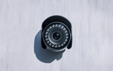 Security camera,cctv, Security camera on a wall