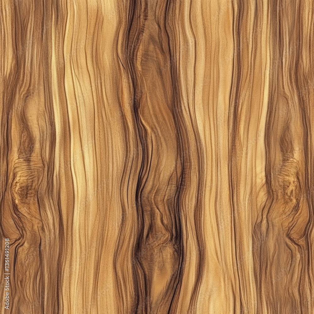 Leinwandbilder seamless wood texture pattern showcasing natural grain details in warm earthy tones with realistic d