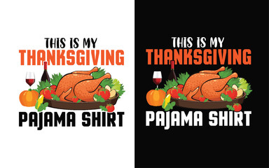 Thanksgiving T-Shirt Design