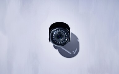 Security camera,cctv, Security camera on white surface (1)
