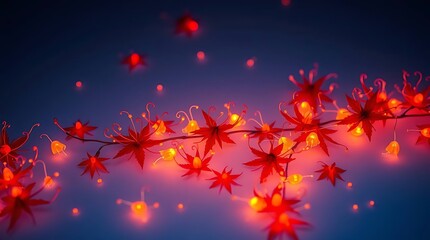 Red and yellow fire exploding in the sky with bright flames and a fiery energy pattern