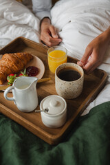 Cozy Breakfast in Bed – A Perfect Morning Moment