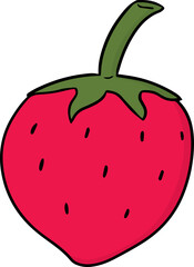 Illustration of strawberry
