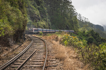 Obraz premium the famous old train in Sri Lanka