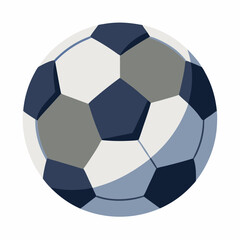 soccer ball isolated on white