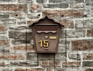 mailbox for letters and correspondence