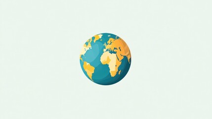 Our Planet Earth: A Simplified Global Representation