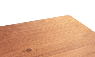 View of wood or wooden table top corner PNG transparent.