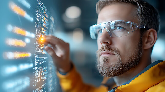 Advanced quantum algorithm research in technology lab by aesanaspik researcher innovation environment close-up viewpoint