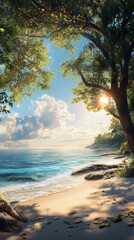 Paysage de plage