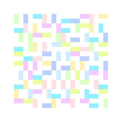 Abstract geometric background, trendy vector triangle shapes art. Colorful bauhaus pattern background. Minimal cover design, design element. Abstract vector art