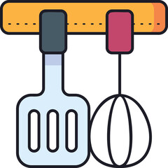 Kitchen Utensil Sticker