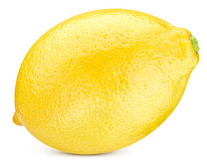 Lemon, fresh lemon fruit with clipping path