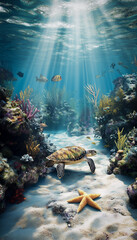 Tortue de mer