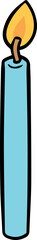 Illustration of candle
