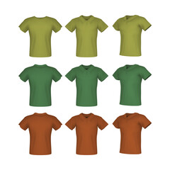 realistic vector icon set sport clothes mockup set white hoodie tshirt shorts cap snea