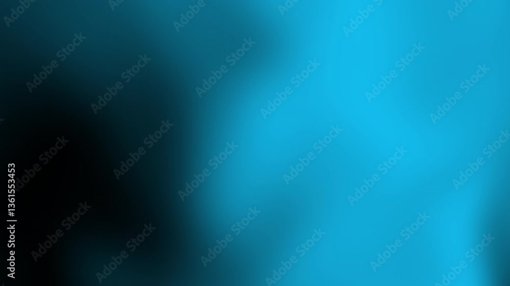 Poster abstract turquoise gradient background with soft motion texture for creative design, presentation, o