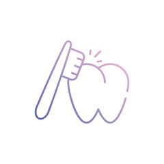 Dentistry vector icon stock illustration