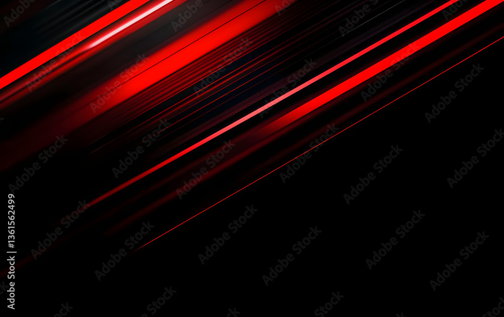 Poster abstract red and black are light pattern with the gradient is the with floor wall metal texture soft