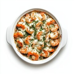 Delicious seafood casserole featuring shrimp, scallops, and a rich creamy sauce, perfect for any seafood lover.