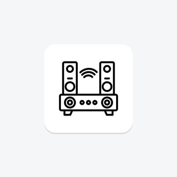 Soundbar, vector, pixel perfect, illustrator file