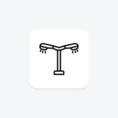 Street Light, vector, pixel perfect, illustrator file