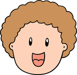 Illustration of man face
