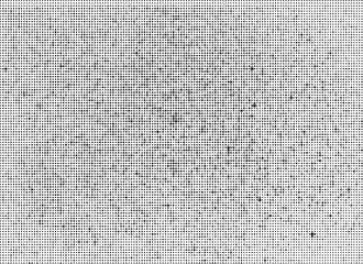 Halftone Screen Texture with perfect circles. Eroded texture background, made from scan of spray paint on paper