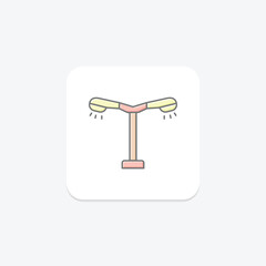 Street Light, vector, pixel perfect, illustrator file