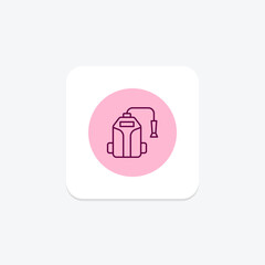 Electric Pressure Washer, vector, pixel perfect, illustrator file