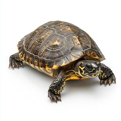 Fototapeta premium turtle isolated on white background